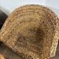 Set of Four Hand-Woven Abaca Fibre Tub Chairs