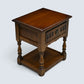 Old Charm Side Table Lamp Table Light Oak Finish With Drawer FREE UK Delivery