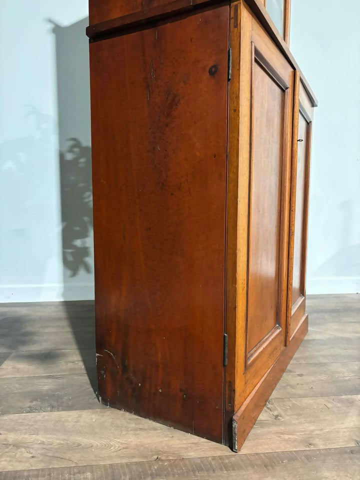 Victorian mahogany chiffonier bookcase 99