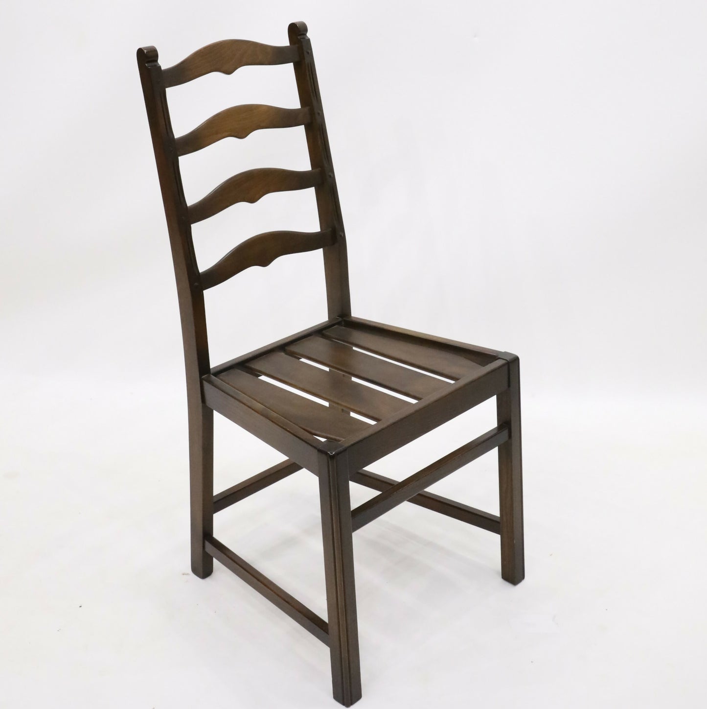 6 Ercol Dining Chairs Ladderback In Dark Finish FREE Nationwide Delivery*. SBR9528/0509D