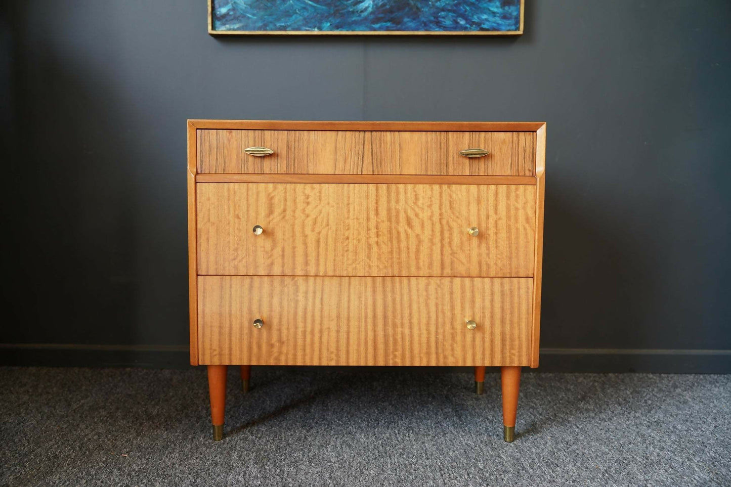 Mid Century Herbert Gibbs Small Chest Of Drawers