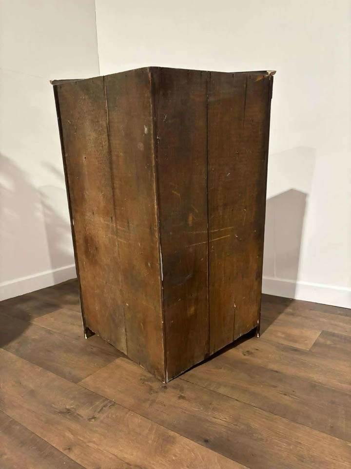 Victorian Oak Corner Cupboard c.1880