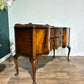 Vintage Queen Anne Style Figured Walnut Sideboard8