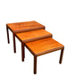Mid century nest of tables by Gordon Russell