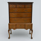 English Georgian Raised Chest Of Drawers Mahogany Cabriole Legs FREE Delivery*