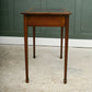 Antique Mahogany Writing Table Desk with Leather Top