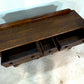A NIGEL RUPERT GRIFFITHS MONASTIC CARVED OAK DRESSER BASE / SIDEBOARD / CABINET / CUPBOARD.