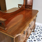 Edwardian Mirror Back Sideboard in Mahogany with Cabriole Legs