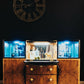 Zac Art Deco Cocktail Cabinet/ Drinks Cabinet