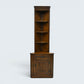Old Charm Corner End Unit with Cupboard and Shelves Carvings. FREE UK Delivery