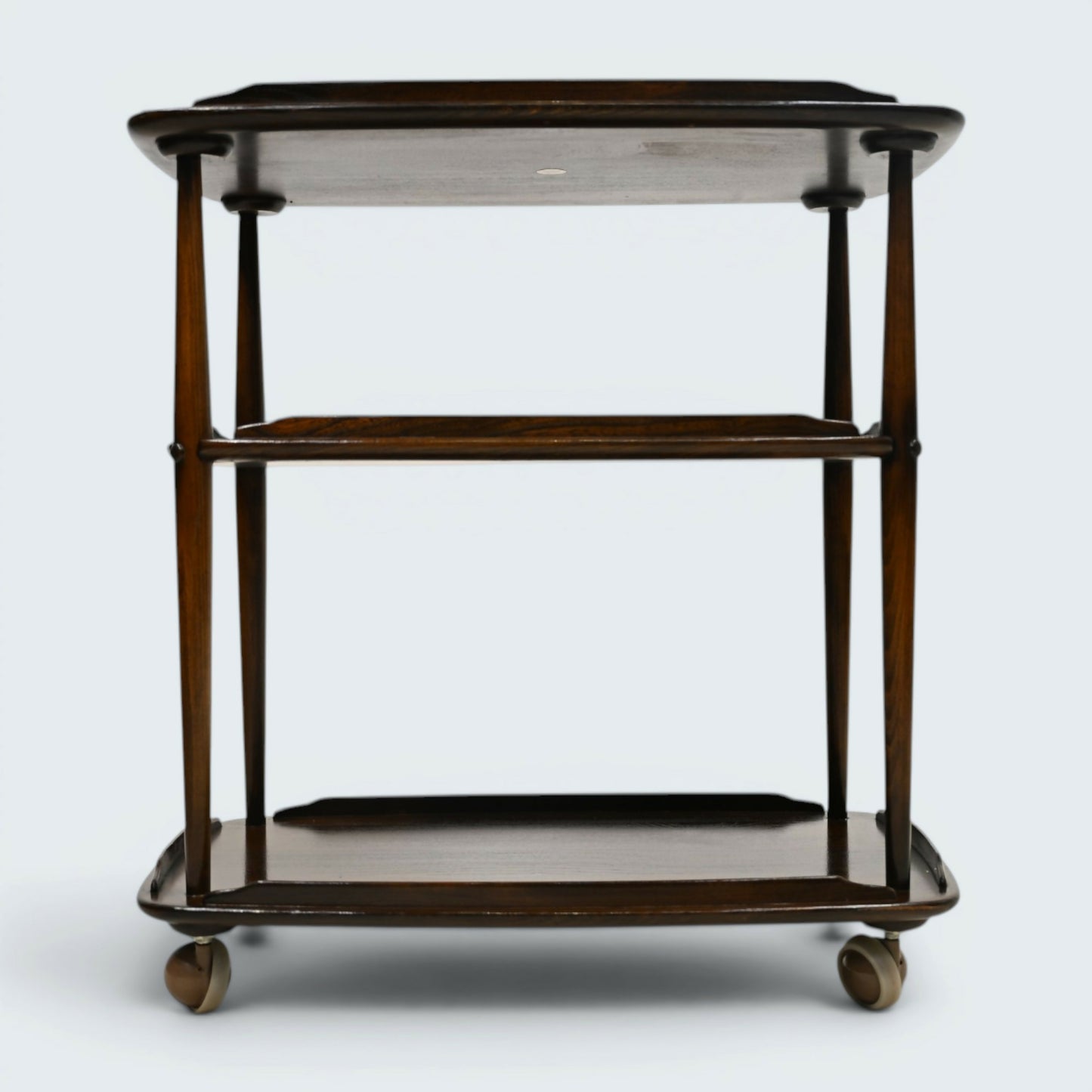 Ercol 3 Tier Serving Table Trolley Very Good Condition FREE Nationwide Delivery