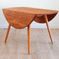 Mid century retro Ercol drop leaf dining table