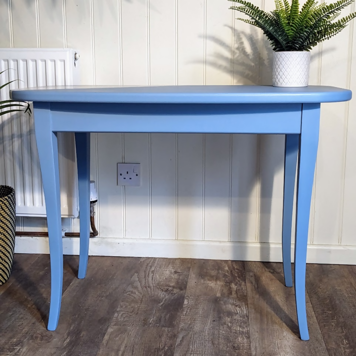 Upcycled Blue Side Table R11001 1