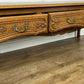 Cabinet Vintage French Louis Style TV Stand Cabinet Carved Sideboard LOT 6342