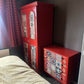 Custom Order Upcycled Chest Of Drawers Restored Wood Wallpaper Feature