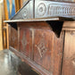Antique Early Georgian Galleried Console Hall Two Tier Table, c1760