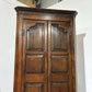 George III Oak Freestanding Corner Cupboard