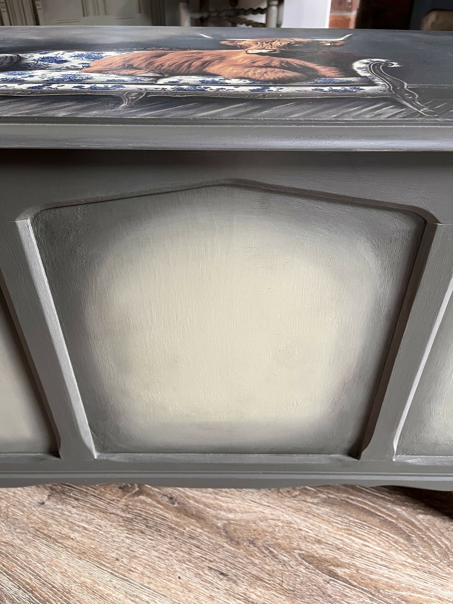 Vintage Blanket Box, Highland Grace