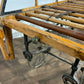 Victorian Wooden & Cast Iron Coffin Cart