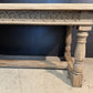 Bleached Oak Farmhouse Dining Table
