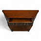 Old Charm Narrow Canted Console Table With Cupboard Tudor Brown FREE UK Delivery. SBR10959/1909E