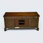Old Charm Entertainment Cabinet TV Stand Model 2346 Light Oak FREE UK Delivery