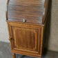 19th Century Inlaid Mahogany Tambour Shutter Cabinet / Bedside Cupboard