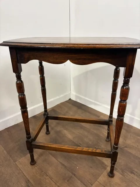 Vintage Oak Occasional Side Table
