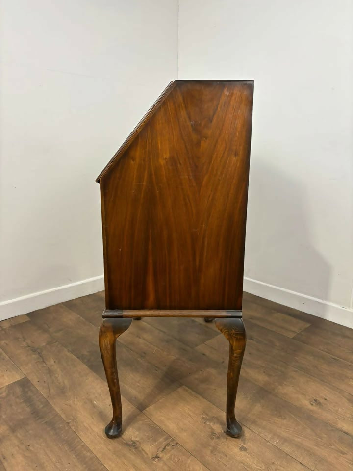 Vintage Figured Walnut Bureau