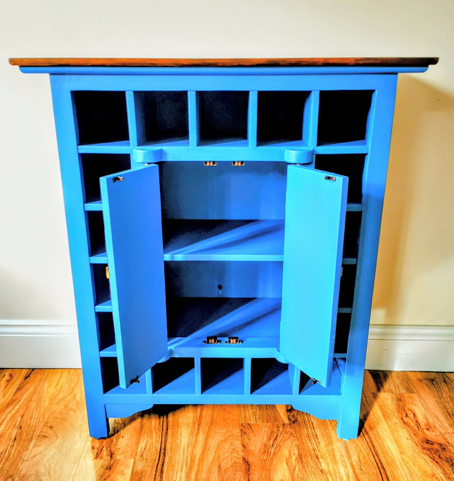 Shanghai Style Wine Rack and Cabinet