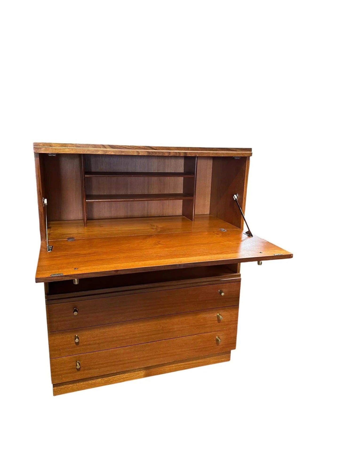 Mid-Century Bureau chest of drawers by Turnidge of London
