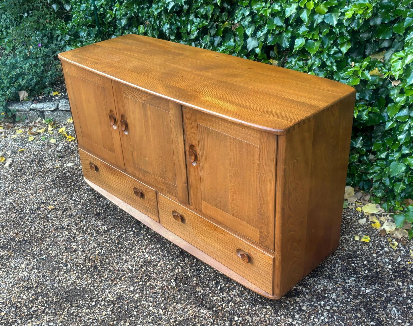 Mid Century Ercol Windsor Elm Sideboard