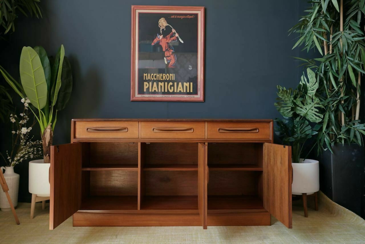 Mid Century G Plan Fresco Retro Sideboard Teak 1980s
