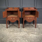 Pair Of Mahogany Bedside Tables