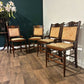 Set of 4 Edwardian Mahogany Dining Chairs. Early 1900s