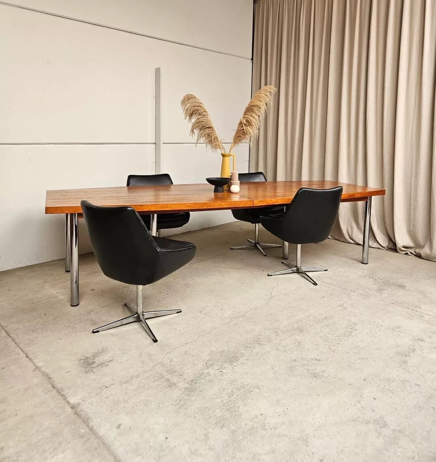 Vintage Mid Century 70s Conran Huge Large Boardroom Dining Table Danish Retro R558