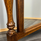 Mirror Vintage French Solid Oak Wall Mirror Turned Spindle Frame LOT 3638