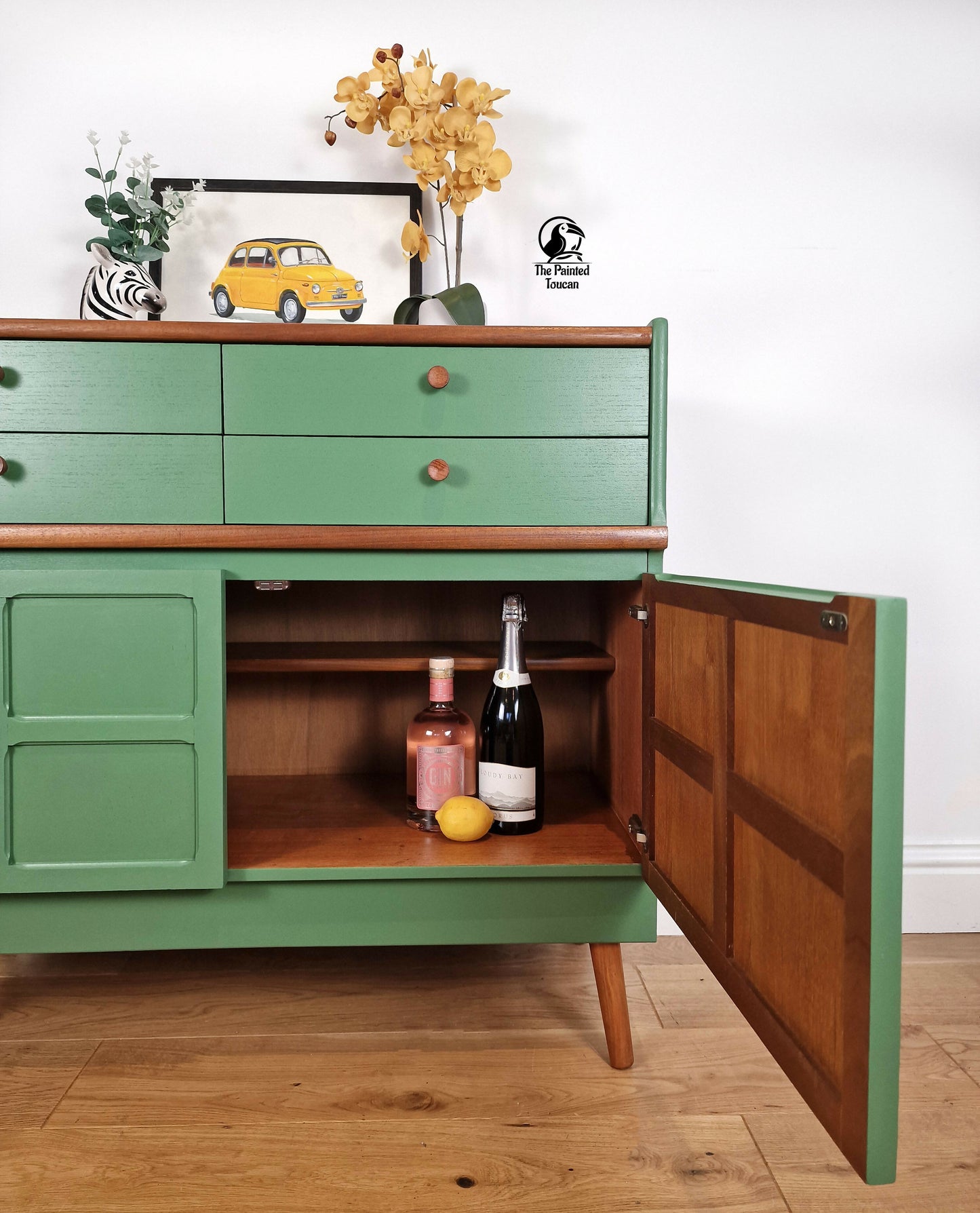 Sold - Vintage Nathan Green Sideboard drinks cabinet