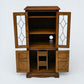 Old Charm Hi Fi/Record Cabinet 2 Adjustable Shelves Light Oak FREE UK Delivery*