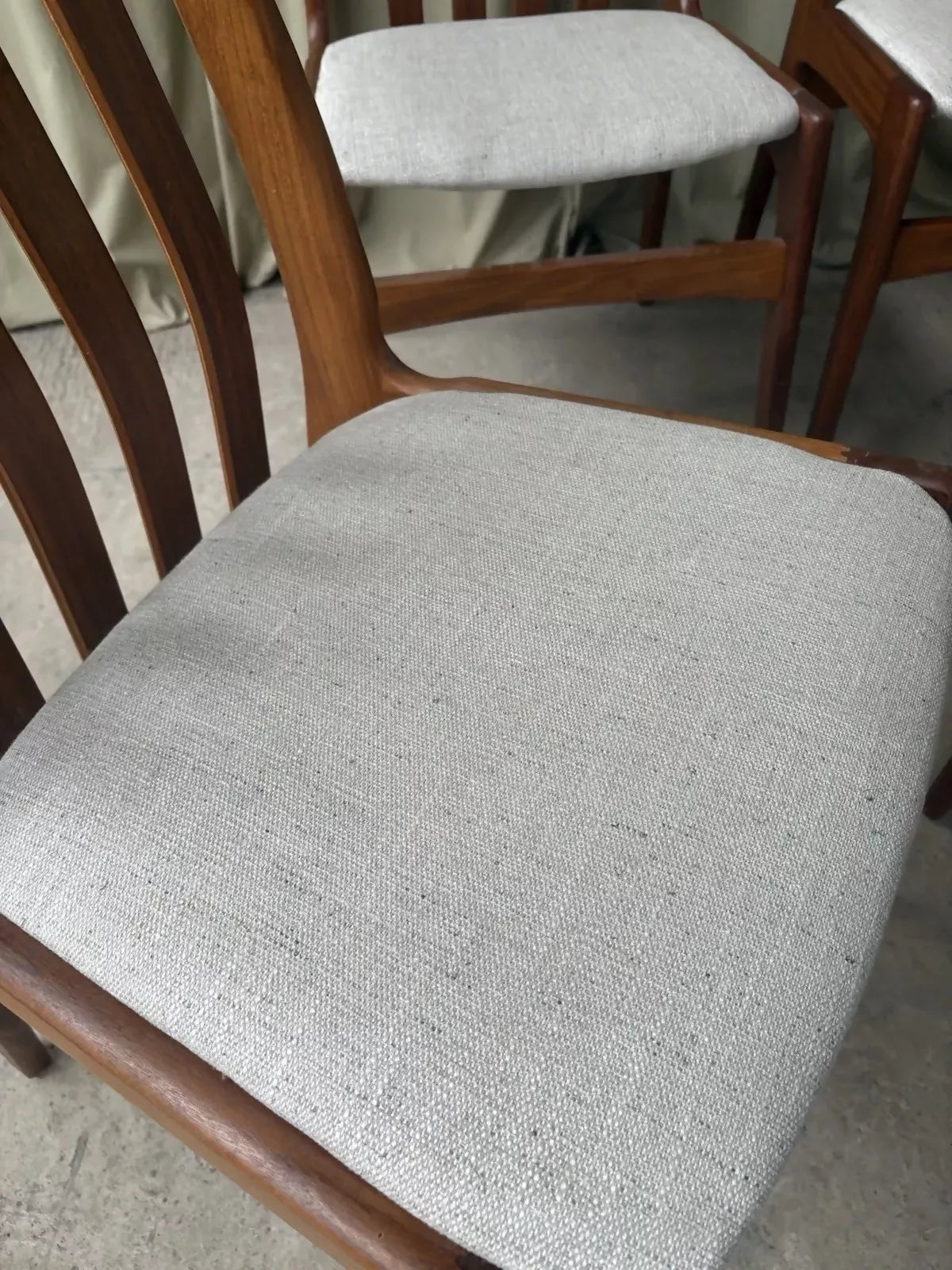 Vintage Mid Century 4 Schonning & Elgaard Danish Dining Chairs Retro Scandi R1005