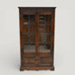 Old Charm Display Cabinet With Cupboard 3 Shelves Tudor Brown FREE UK Delivery*. SBR11110/2910E