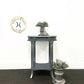 Grey And Silver Side Table