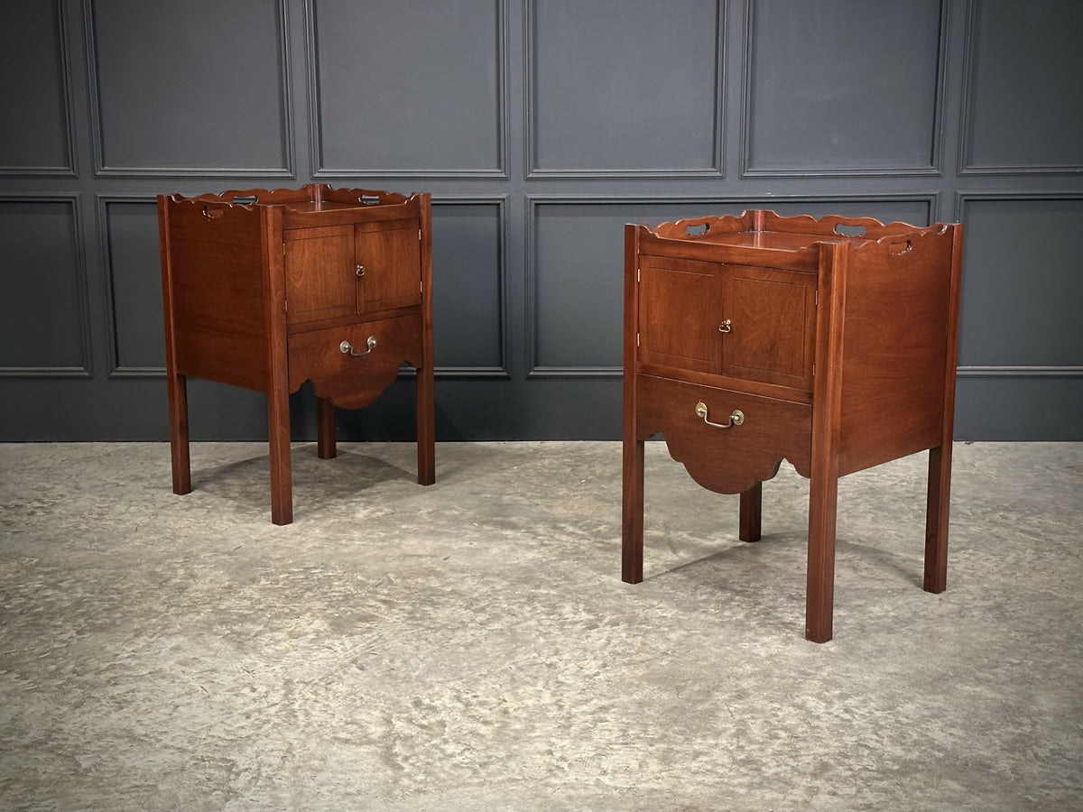 Pair Of Mahogany Bedside Tables