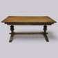 Old Charm Solid Oak Dining Table Seats 8 Places Light Oak FREE UK Delivery. SBR9538/1009D