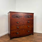 Victorian Mahogany Inlaid Secretaire Chest of Drawers