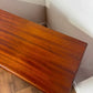 Mid-Century Glazed Teak Bookcase Cabinet
