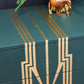 Mid Century modern Drawers,Green and Gold Chest of Drawers.
