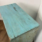 Rustic Reclaimed Wooden Light Blue Cupboard
