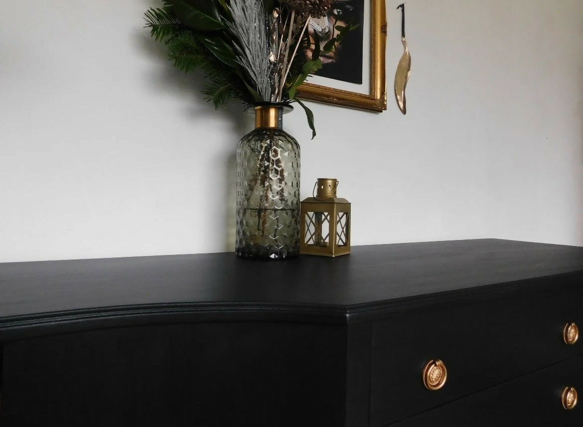 Stunning black sideboard