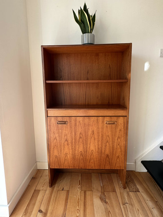 G Plan Mid Century Teak Bookcase Bureau Sideboard Cabinet Shelving Unit